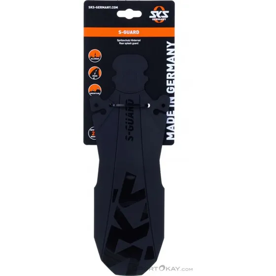 SKS S-Guard Achterspatbord Zwart