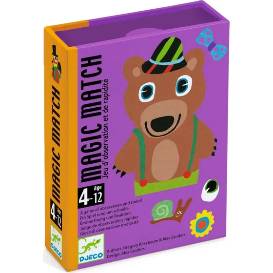 Djeco Magic Match - Observatiekaartspel voor kinderen vanaf 4 jaar