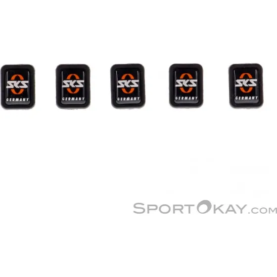 SKS spatbordstang clip 4,5 mm – zwart, set van 5