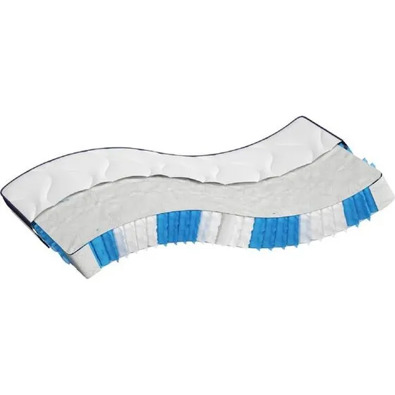 vidaXL Pocketveringmatras Middelhard-Hard 120x200 cm