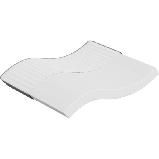 vidaXL Schuimmatras Middelzacht 160x200 cm Wit