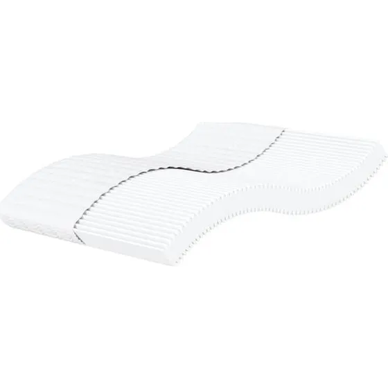 vidaXL Schuimmatras H2 H3 100x220 cm wit