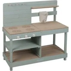 Little Dutch Houten Buitenkeuken FSC Groen LD9128