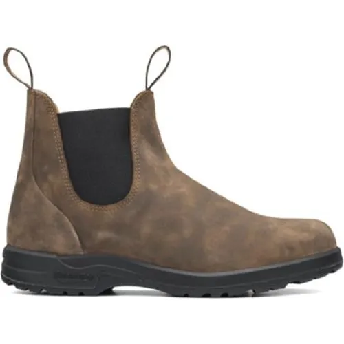 Blundstone 585 Chelsea Boots - Rustic Brown