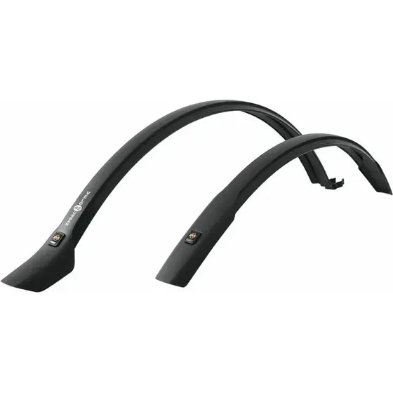 SKS Velo 42 Urban spatbordset 28" zwart met tringels