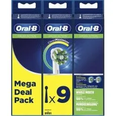 Oral-B Refill Eb50-9 CrossAction 9 Opzetborstels