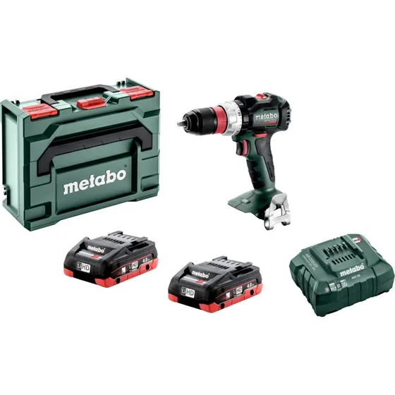 Metabo BS 18 LT BL Q 18V 2x4Ah LiHD accu boor-/schroefmachine set