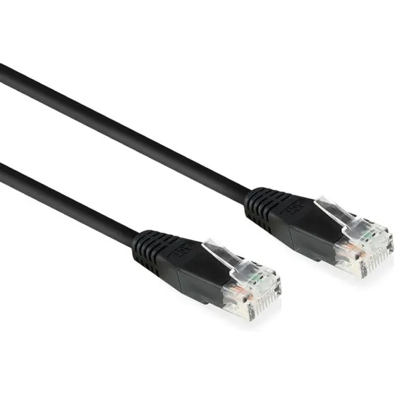 ACT Zwart 15m U/UTP CAT6 Patchkabel met RJ45