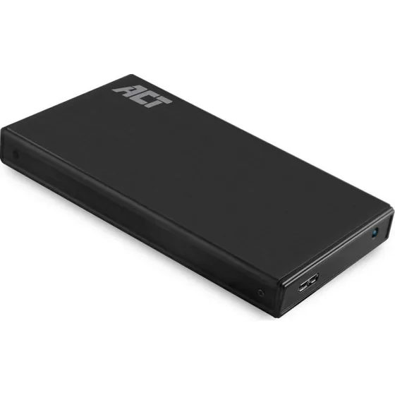 ACT AC1200 2,5 inch SATA HDD/SSD behuizing - Aluminium - USB 3.2 Gen1