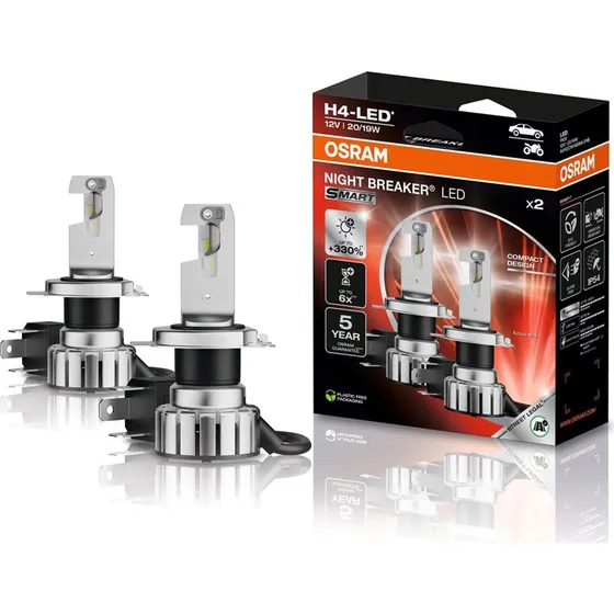 Osram Night Breaker LED Smart H4 Goedgekeurd