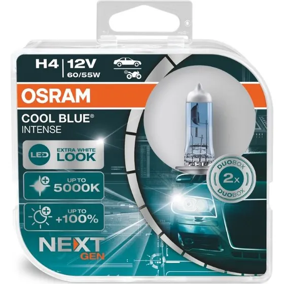 Osram Cool Blue Intense NextGen H4 12V 55W 2x