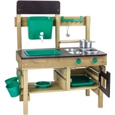 Hape Buitenkeuken incl. accessoires, 99 x 77 x 46 cm