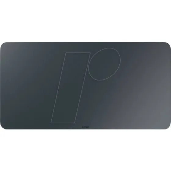 Leitz Schrijfpad Leer Donkergrijs 700 x 360 mm