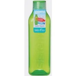 Sistema Hydrate Square Bottle 1L - Zwart, Blauw, Groen, Oranje, Roze, Paars