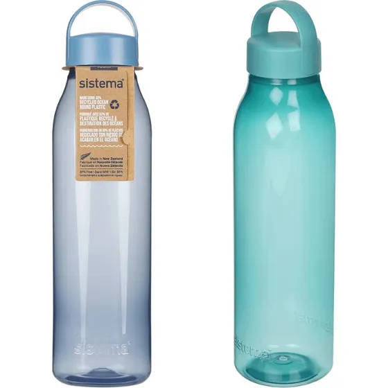 Sistema Hydrate Drinkfles 700ml Ocean Bound Plastic - Teal/Blauw