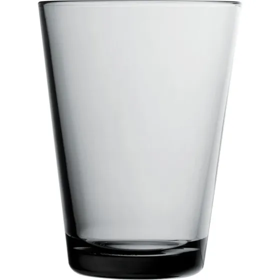 Kartio Glazen 400 ml Grijs Set van 2