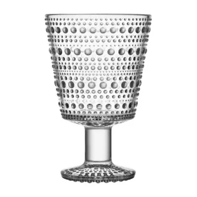 Iittala Kastehelmi Gobletglas Helder 260 ml (Set van 2)