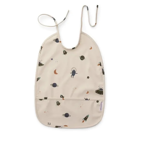 Liewood Lai Bib Duifblauw, 30 x 26 cm