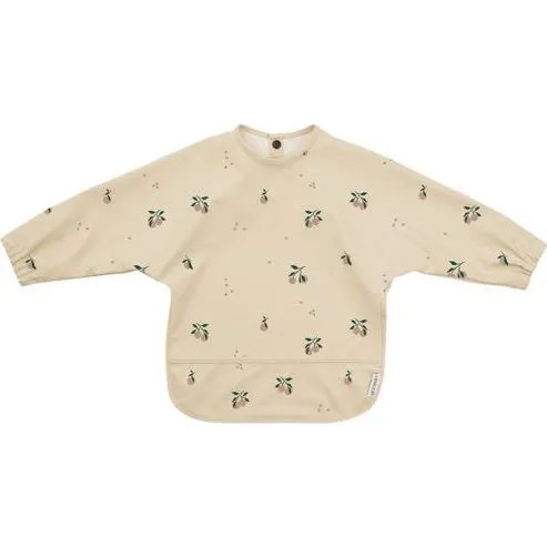 Liewood Merle Printed Cape Bib Peach/Sea Shell