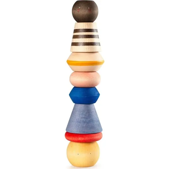 Grapat Serendipity - Houten Stapeltoren met 8 Handgemaakte Elementen
