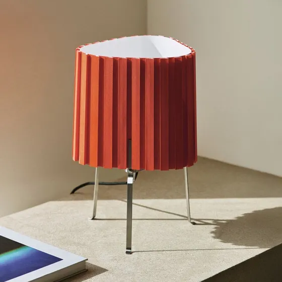 HAY Canelé tafellamp - Tomato Red - 37 cm