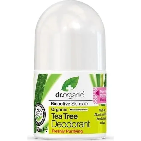 Dr Organic Tea Tree Deodorant Roll-On 50ml