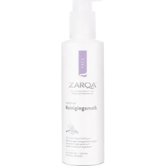 Zarqa Reinigingsmelk Sensitive 200 ml