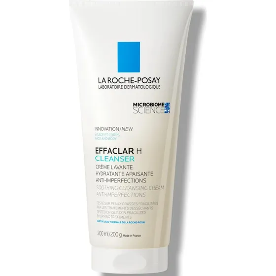 La Roche-Posay Effaclar H ISO-BIOME Soothing Cleansing Cream 390ml