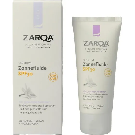 Zarqa Zonneflude SPF30 Sensitive 50 ml