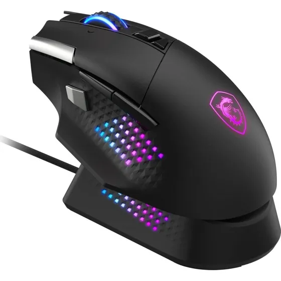 MSI S12-4301370-CLA Gamingmuis - 26000 DPI, Wireless & Bluetooth