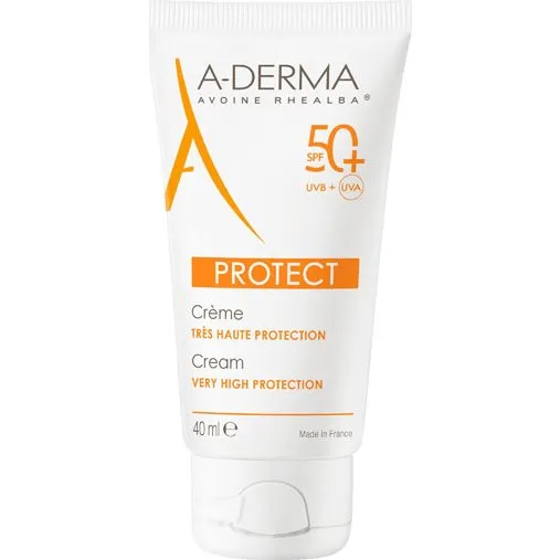 A-Derma Protect Zonnecrme SPF 50+ 40 ml voor Gevoelige en Droge Huid