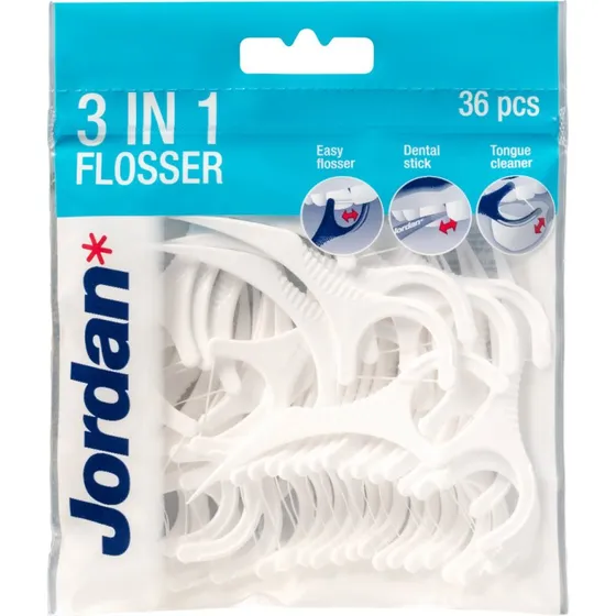 Jordan Flosser 3-in-1 36+14 stuks