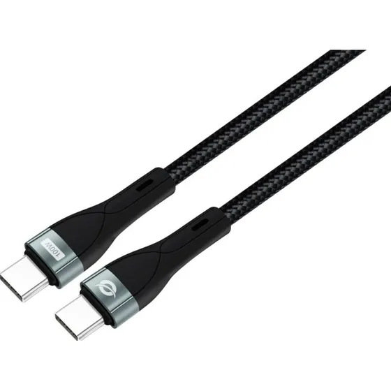Conceptronic ETTA01B20 USB-C naar USB-C Kabel - 2m - Zwart