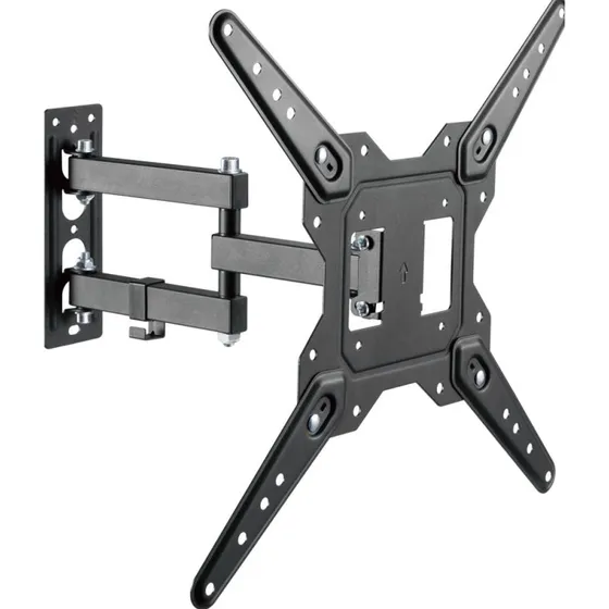 Equip 650413 Full Motion TV Muurbeugel 23-55 inch Zwart