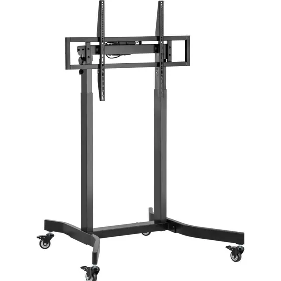 Equip 650632 Gemotoriseerde Mobiele TV-trolley 55-100 inch Zwart