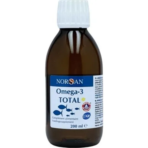 NORSAN Omega-3 Total Visolie Citroen 200 ml
