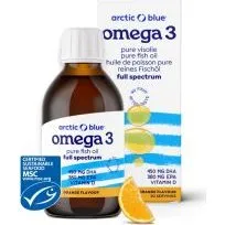 Arctic Blue Omega 3 Pure Visolie MSC met Vitamine D 150ml