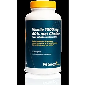 Fittergy Visolie 1000 mg 60% met Choline