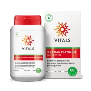 Vitals Elke Dag Platinum 3x 60 Tabletten (Veganistisch)