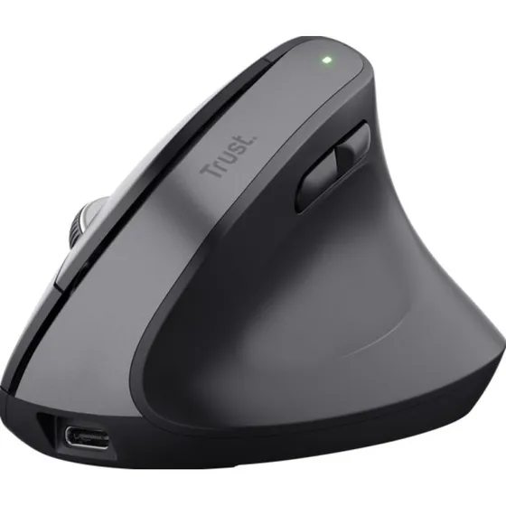 Trust Bayo+ Draadloze Ergonomische Muis - Zwart