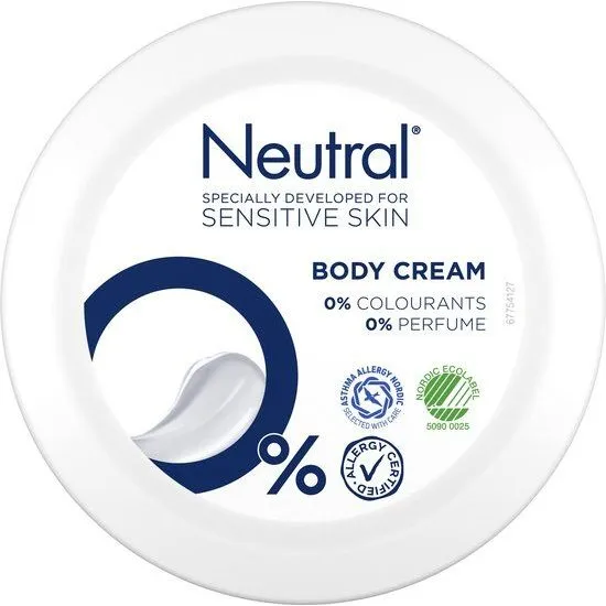 Neutral Body Cream 0% Parfum, 250 ml