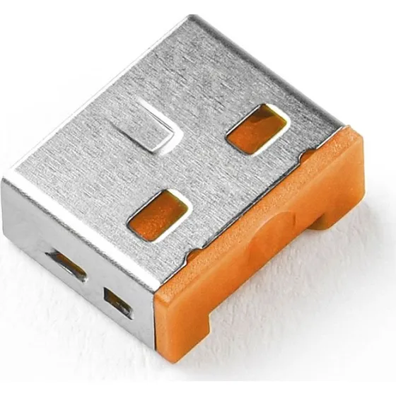 Smart Keeper Basic USB-A Poortblokker Oranje - 10 Stuks