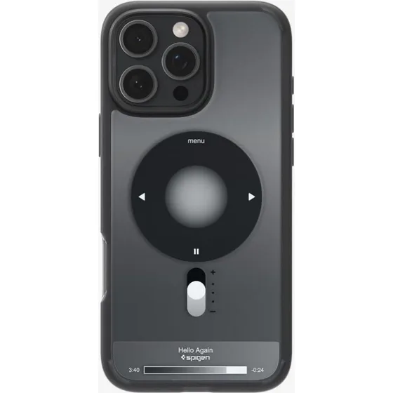 Spigen Ultra Hybrid MagSafe Case voor iPhone 16 Pro - Black