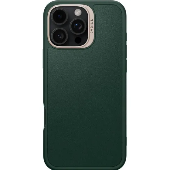 Cyrill Kajuk MagSafe hoesje voor iPhone 16 Pro Max - Satijn Groen
