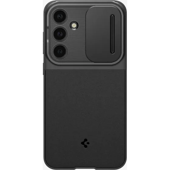Spigen Optik Armor Camera Slider voor Samsung Galaxy S24 FE - Zwart