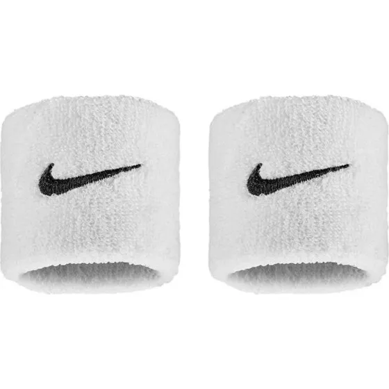 Nike Swoosh Classic Polsbandjes - 2-pack - Wit
