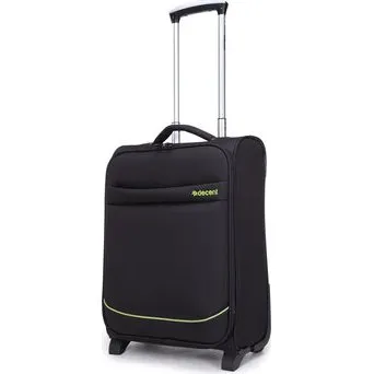 Decent Super Light Handbagage Trolley 50cm Zwart
