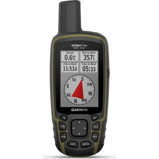 Garmin GPSMAP 65s Handheld GPS met TopoActive Europa