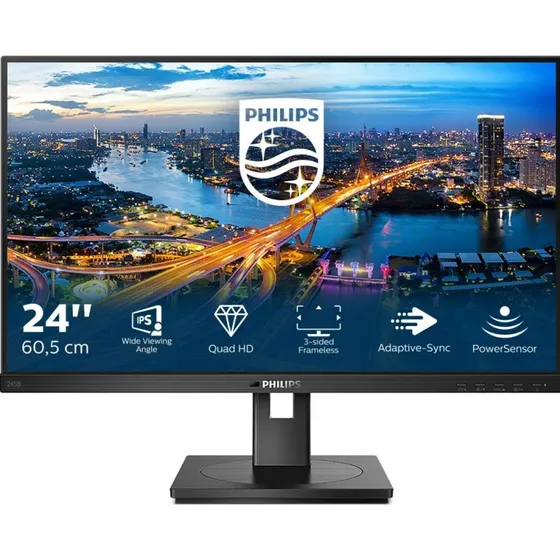 Philips 245B1 24" QHD IPS Monitor