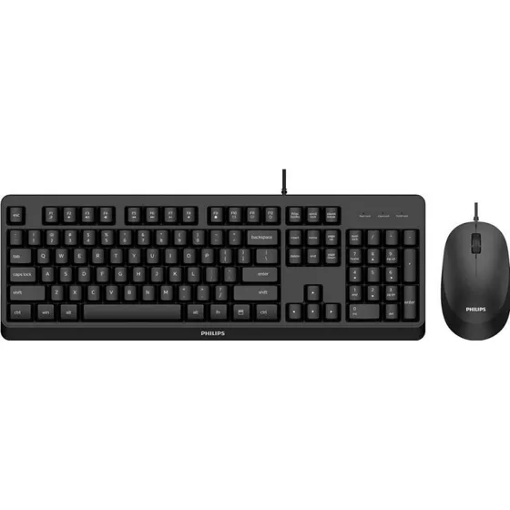Philips SPT6207BL 2000 series Toetsenbord en Muis Set - Zwart